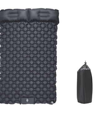 Ultralight Inflatable Sleeping Pad with Pillow - 1-2 Person Camping Mattress