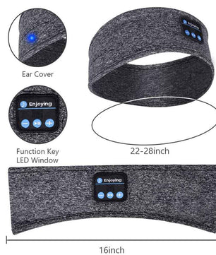Rechargeable Bluetooth Headband