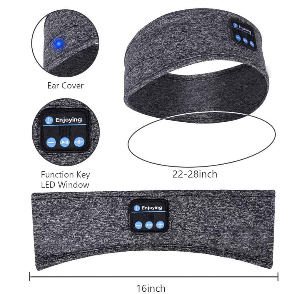 Rechargeable Bluetooth Headband