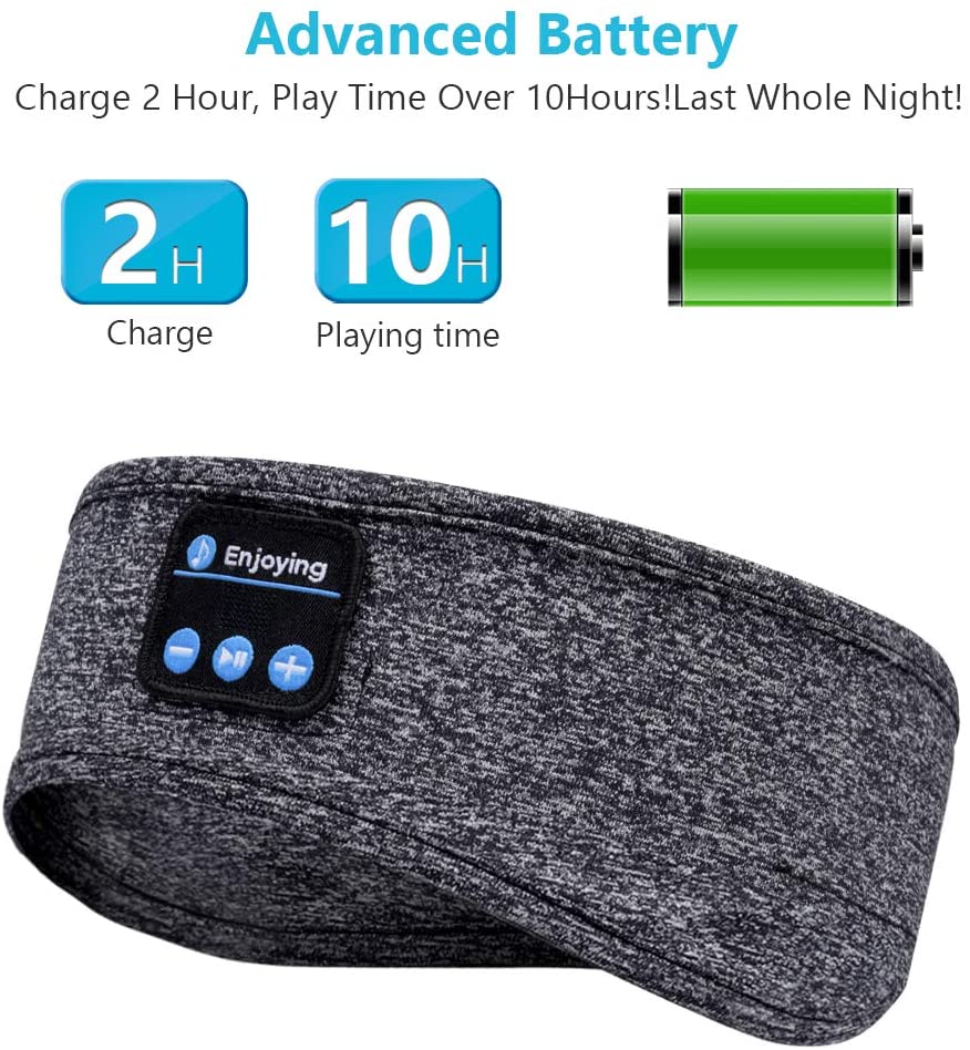 Rechargeable Bluetooth Headband