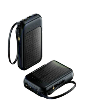 Mini solar power bank outdoor camping portable large capacity mobile power supply
