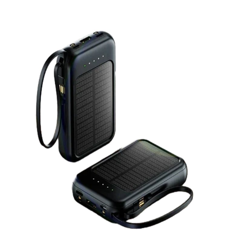 Mini solar power bank outdoor camping portable large capacity mobile power supply