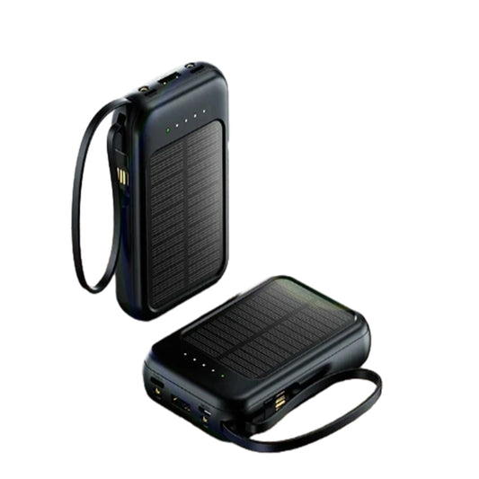 Mini solar power bank outdoor camping portable large capacity mobile power supply