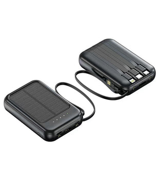 Mini solar power bank outdoor camping portable large capacity mobile power supply