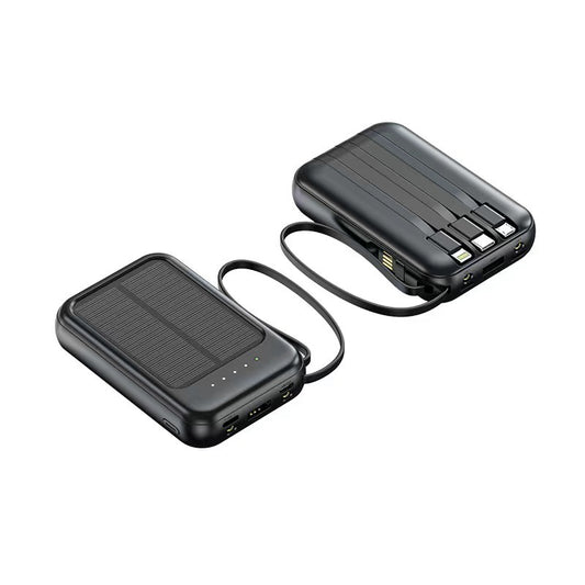 Mini solar power bank outdoor camping portable large capacity mobile power supply