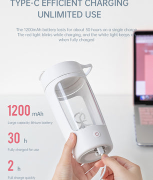 Portable smoothie blender USB rechargeable
