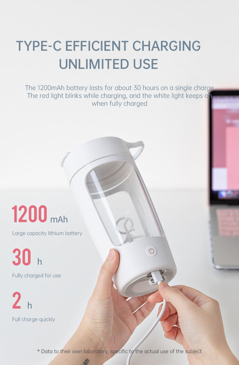 Portable smoothie blender USB rechargeable