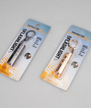 Keychain Flashlight LED Strong Lighting Mini Portable Waterproof