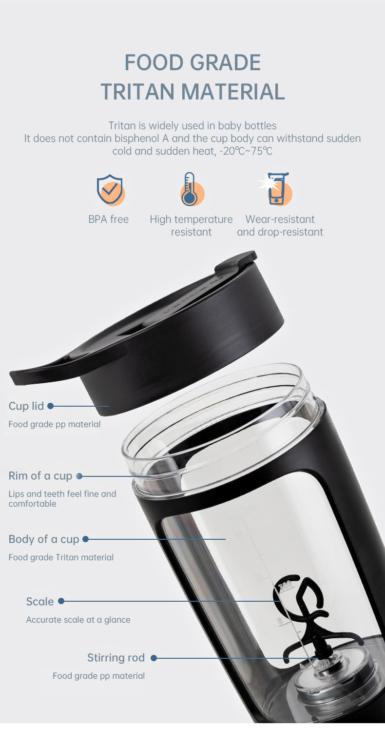 Portable smoothie blender USB rechargeable