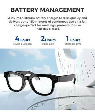 AI recording glasses