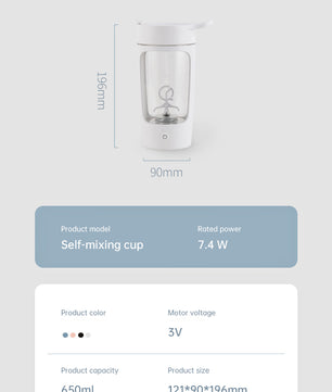 Portable smoothie blender USB rechargeable