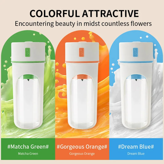 6 Blade Multifunction USB Fruit Mixers Juicers Portable Electric Juicer Blender Fruit Juicer Cup Food Milkshake