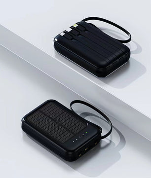 Mini solar power bank outdoor camping portable large capacity mobile power supply