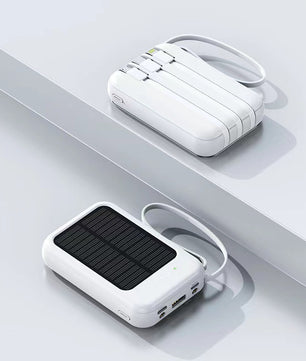 Mini solar power bank outdoor camping portable large capacity mobile power supply